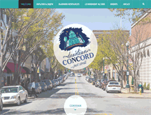 Tablet Screenshot of concorddowntown.com